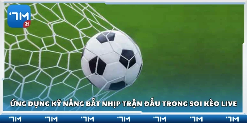 Ứng dụng kỹ năng bắt nhịp trận đấu trong soi kèo live