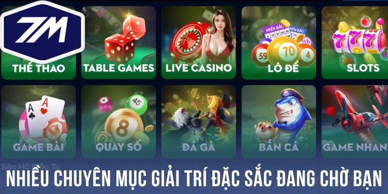 Nhiều chuyên mục giải trí đặc sắc đang chờ bạn