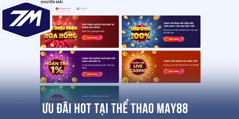 Sảnh thể thao May88 tri ân thành viên